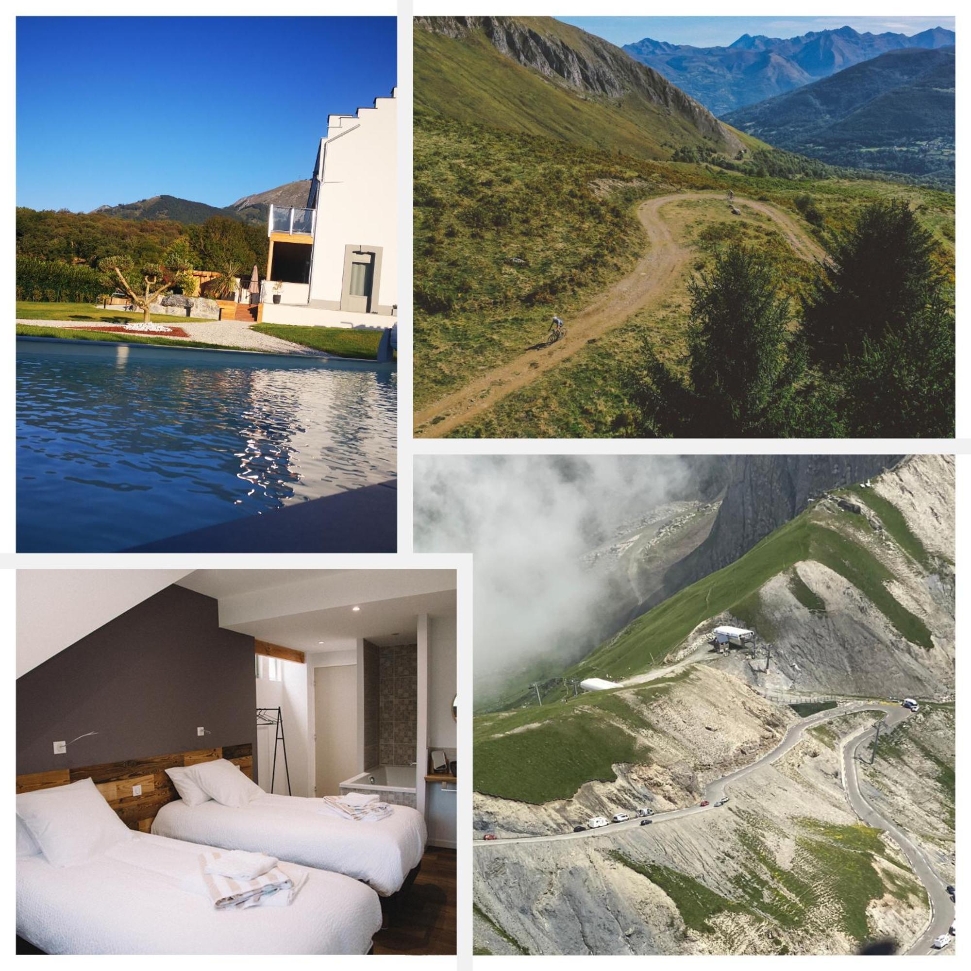 L'Argalyde Esprit Pyrenees Wellness & Cycling Leilighet Ayzac-Ost Eksteriør bilde